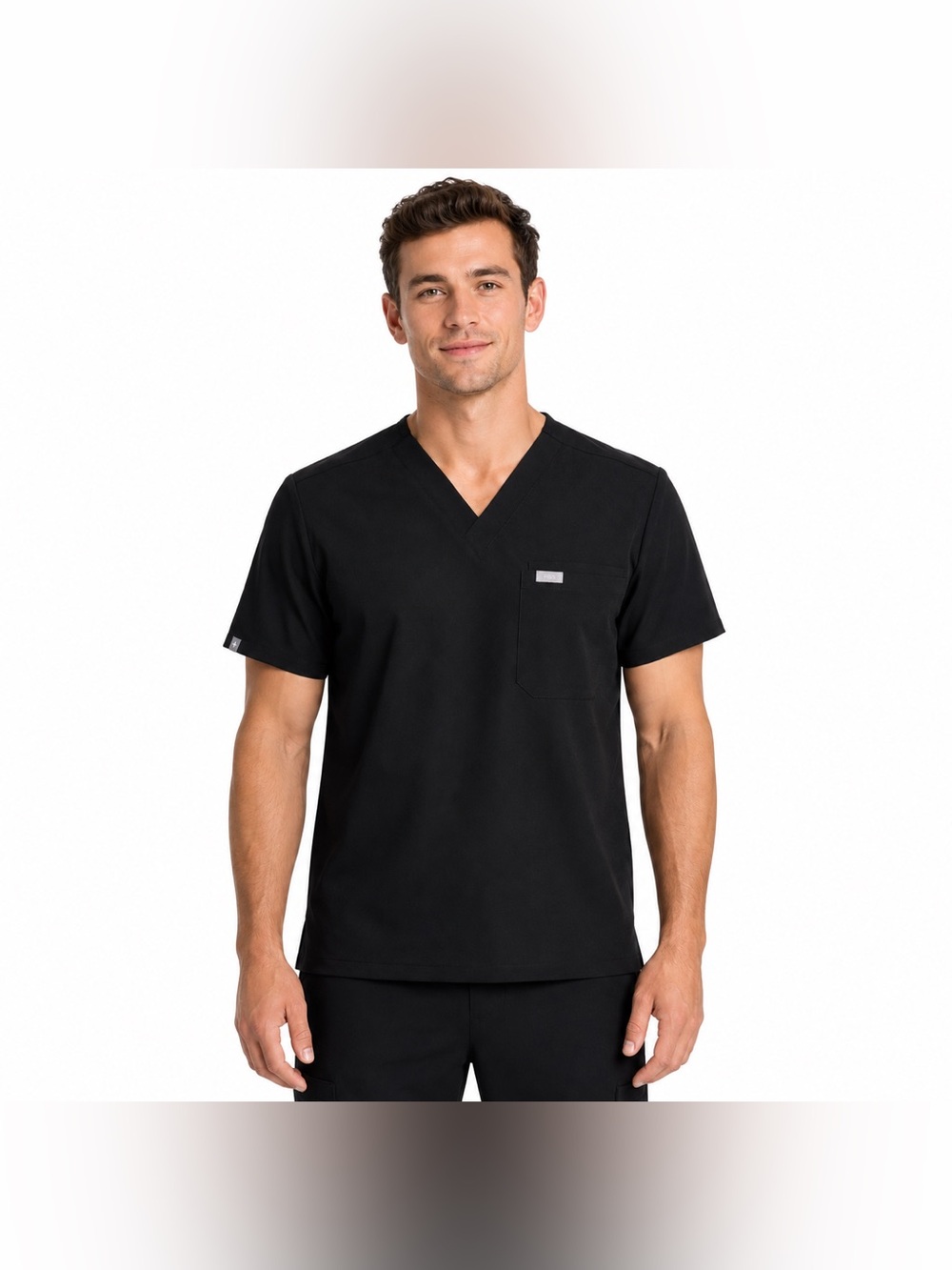 FIGS Men’s Leon Three-Pocket Scrub Top - Size Medium